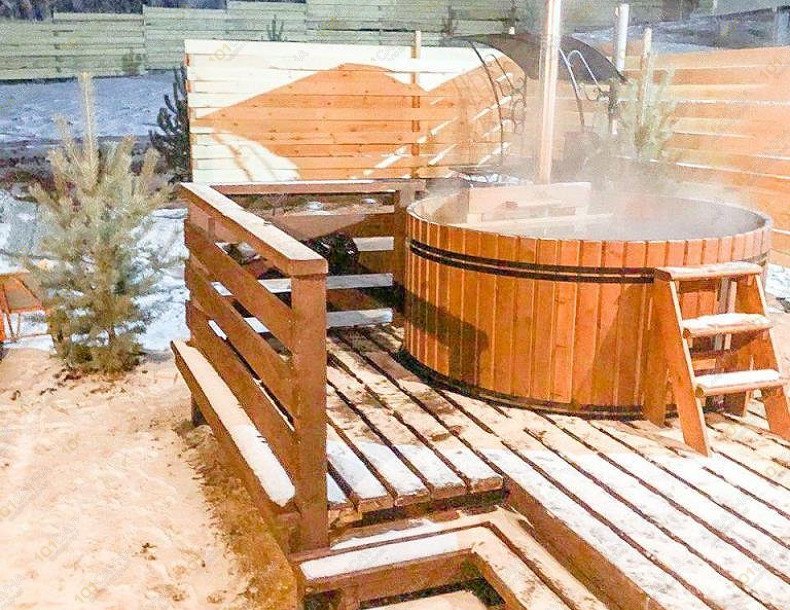 Бани на дровах Тайга, в Красноярске, Есения 35/1 | Большая баня. Фото 4 | 1001sauna.com