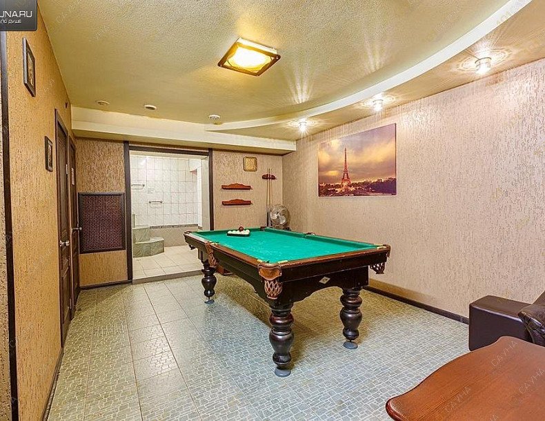 Сауна Виктория, в Красноярске, Калинина, 70в | Номер «Классик с бильярдом». Фото 17 | 1001sauna.com
