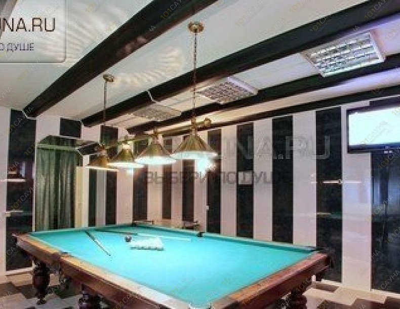 Сауна Сауна На Моховой, в Санкт-Петербурге, Моховая, 14 | Бильярдная зона с ТВ в сауне На Моховой | 1001sauna.com