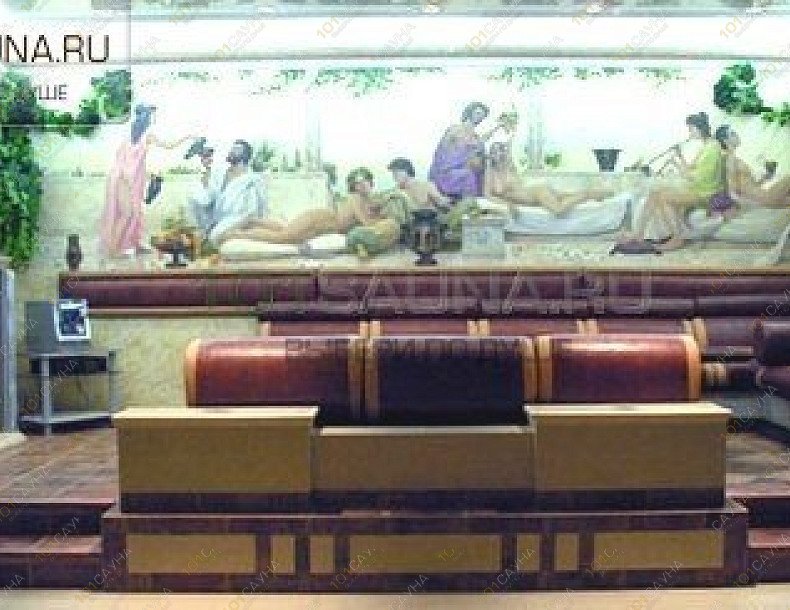 Оздоровительный комплекс Отиум, в Санкт-Петербурге, Пискаревский проспект, 125 Л | Просторная комната отдыха с ТВ в банном комплексе Отиум | 1001sauna.com