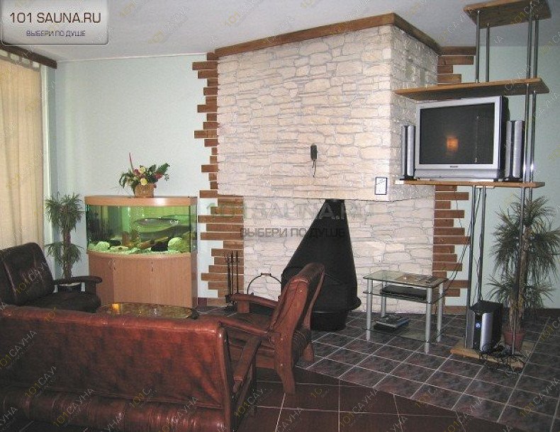 Сауна Саун Клуб, в Санкт-Петербурге, Заставская, 33 лит Ж | Комната отдыха с телевизором в Саун Клуб | 1001sauna.com