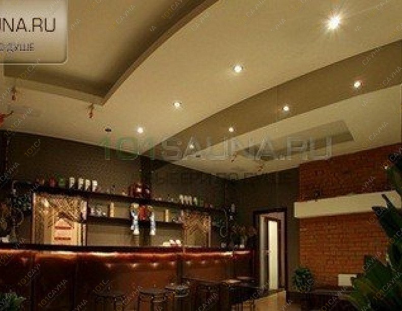 Оздоровительный комплекс Эвкалипт, в Санкт-Петербурге, Капитанская, 4 | Вид на бассейн из зоны отдыха в комплексе Эвкалипт | 1001sauna.com