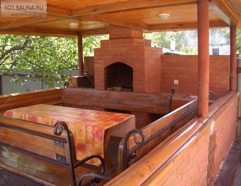Сауна Клуб охотников и рыболовов, в Самаре, Шахтинская, 22 | Сауна "Клуб охотников и рыболовов" Самара. Каталог: Бани и сауны Самары. Летняя беседка. | 1001sauna.com