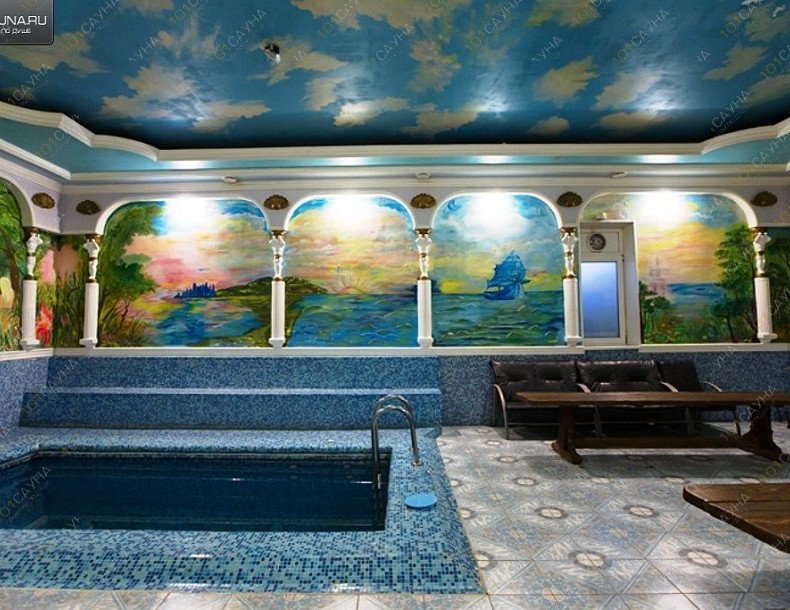 Бани с бассейном Новый Золотой Лев, в Новосибирске, Новосибирск, поселок Мочище, Лесная Поляна, 56 | Финская сауна. Фото: 3 | 1001sauna.com