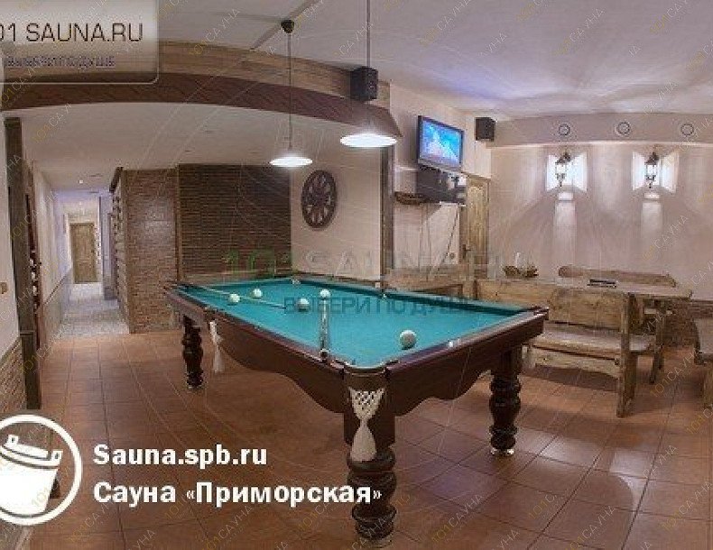 Сауна Приморская, в Санкт-Петербурге, ул. Кораблестроителей д. 33 к. 2 | Комната отдыха в сауне Приморская на Васильевском острове | 1001sauna.com