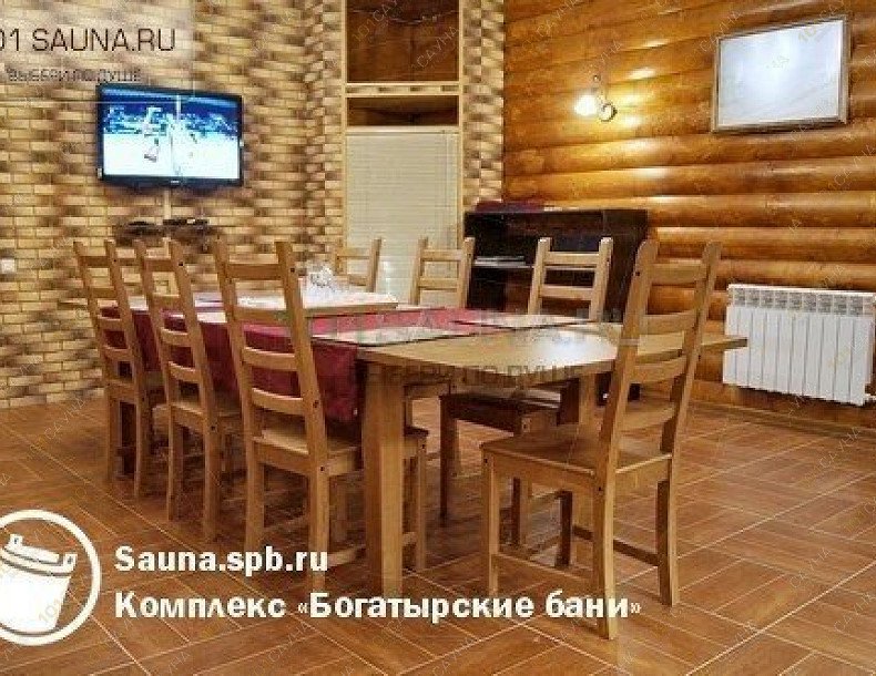 Комплекс Богатырские бани, в Санкт-Петербурге, Богатырский проспект, 18 к. 3 | 2 | 1001sauna.com