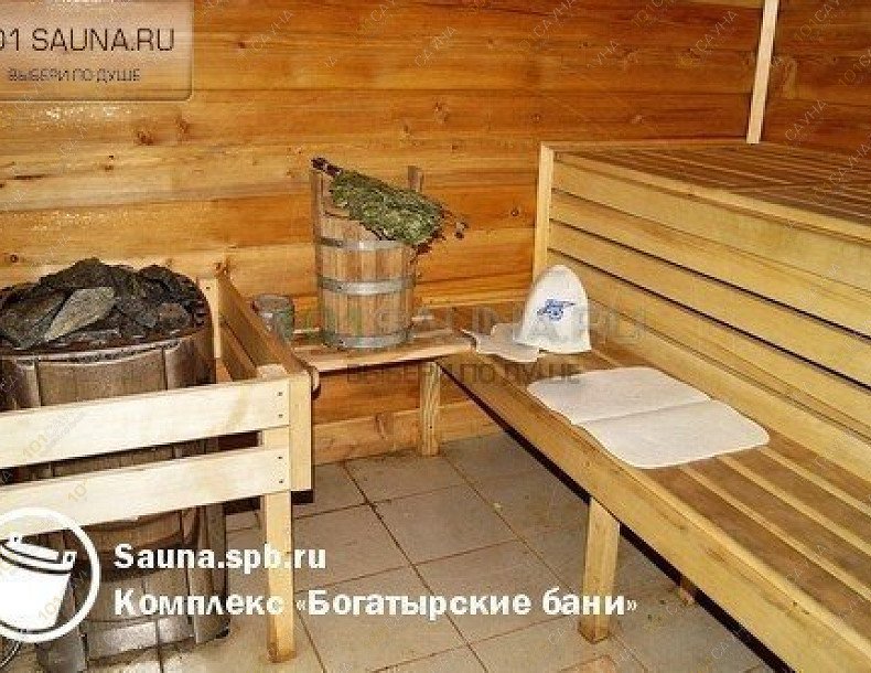 Комплекс Богатырские бани, в Санкт-Петербурге, Богатырский проспект, 18 к. 3 | 4 | 1001sauna.com
