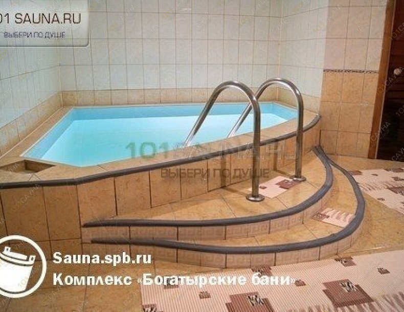 Комплекс Богатырские бани, в Санкт-Петербурге, Богатырский проспект, 18 к. 3 | 5 | 1001sauna.com