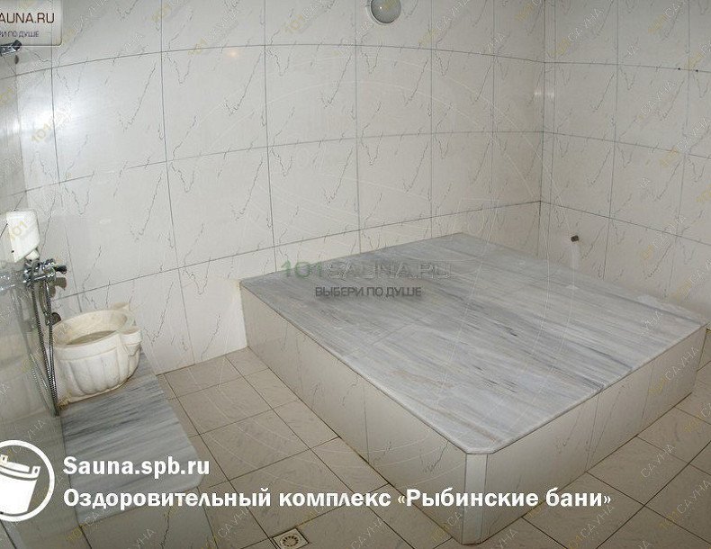 Оздоровительный комплекс Рыбинские бани, в Санкт-Петербурге, ул. Ново-рыбинская д. 19-21 | Комната отдыха с мягкой мебелью | 1001sauna.com