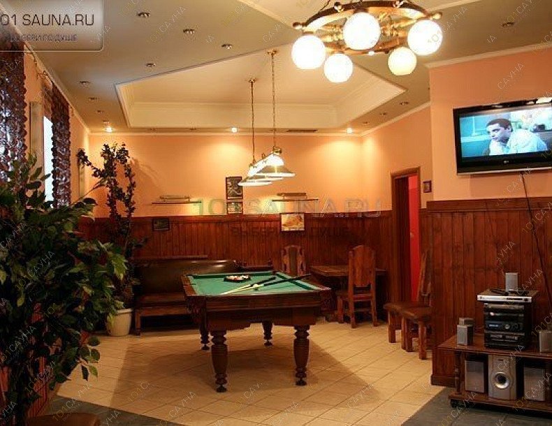 Сауна Delight, в Москве, Пестеля, 1а | Сауна Delight, бильярд | 1001sauna.com