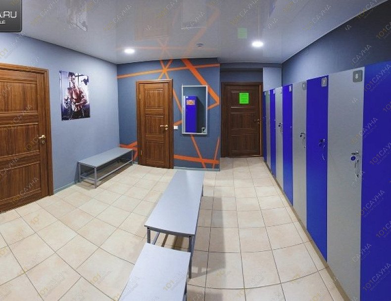 Сауна Имидж, в Улан-Удэ, Комсомольская, 24 | Мужская раздевалка в тренажерном зале. Фото: 10 | 1001sauna.com