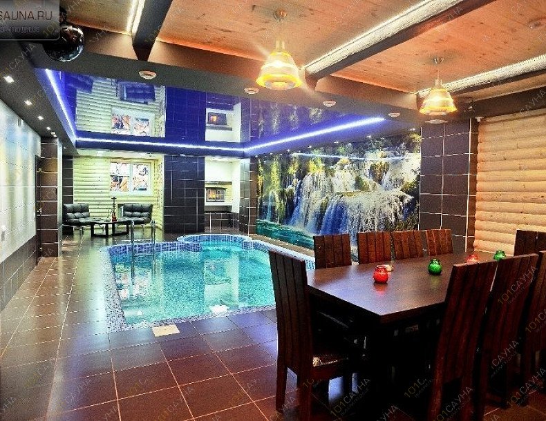 Сауна Атлантис, в Оренбурге, Карагандинская, 27а | Сауна Атлантис VIP. Город Оренбург. Карагандинская, 27а | Каталог: Бани и сауны Оренбурга на 101sauna.ru | Фотография: бассейн и зона отдыха | 1001sauna.com