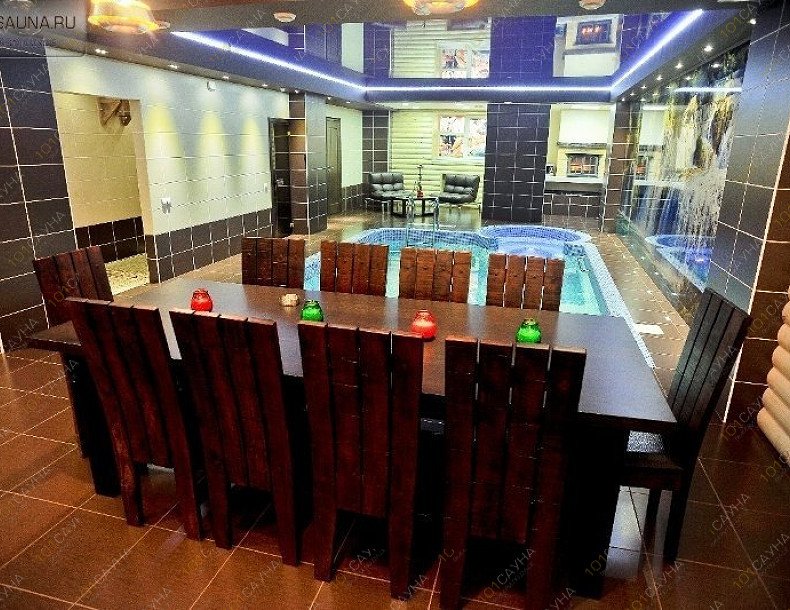 Сауна Атлантис, в Оренбурге, Карагандинская, 27а | Сауна Атлантис VIP. Город Оренбург. Карагандинская, 27а | Каталог: Бани и сауны Оренбурга на 101sauna.ru | Фотография: зона отдыха и бассейн фото 2 | 1001sauna.com