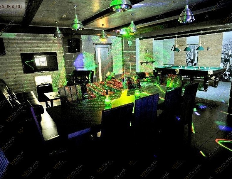 Сауна Атлантис, в Оренбурге, Карагандинская, 27а | Сауна Атлантис VIP. Город Оренбург. Карагандинская, 27а | Каталог: Бани и сауны Оренбурга на 101sauna.ru | Фотография: подсветка в зоне отдыха | 1001sauna.com