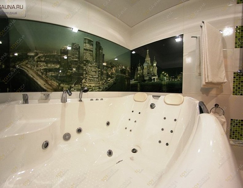 Сауна в гостевом доме Москвич, в Барнауле, Ясная, 78 | Сауна в отеле Москвич. Барнаул. Адрес: Ясная, 78 | Каталог: бани и сауны Барнаула. Фотография: гостиничный номер - "Год 2012" ванная комната | 1001sauna.com