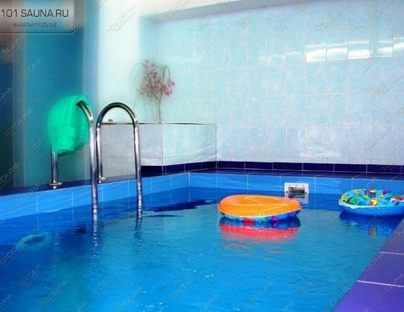 Гостиница Анзас, в Абакане, Вокзальная, 7а | Бассейн в сауне гостиницы Анзас в Абакане | 1001sauna.com