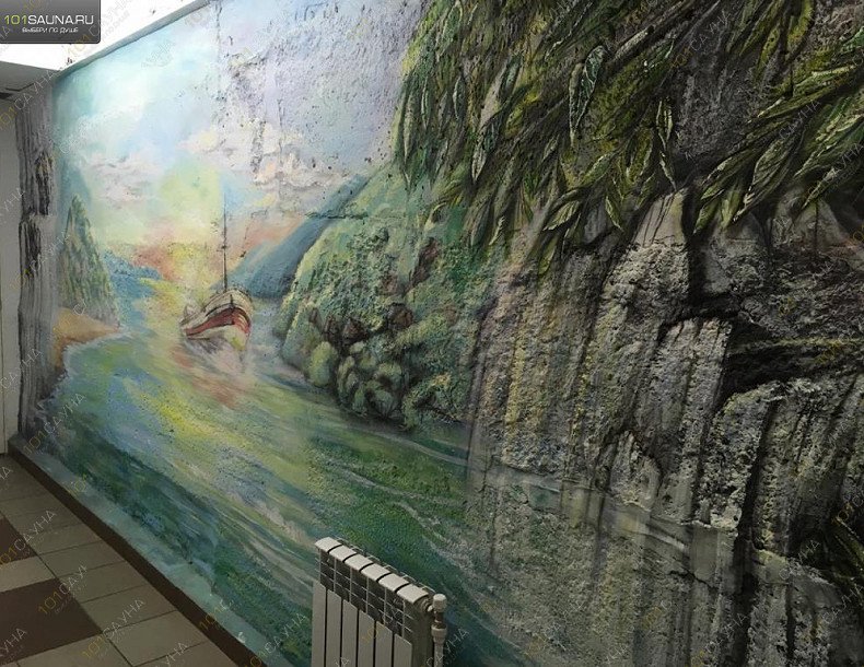 Сауна Лисья нора, в Барнауле, Космонавтов, д.14 б к 2 | Переход в финскую сауну или декор. Фото: 22 | 1001sauna.com