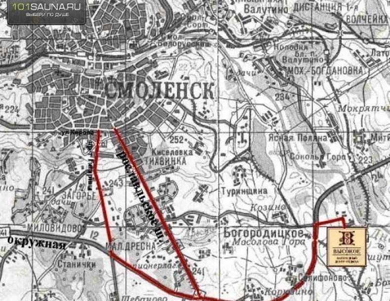 Сауна в отеле Высокое, в Смоленске, Высокое, Высокое, 22 | 21 | 1001sauna.com