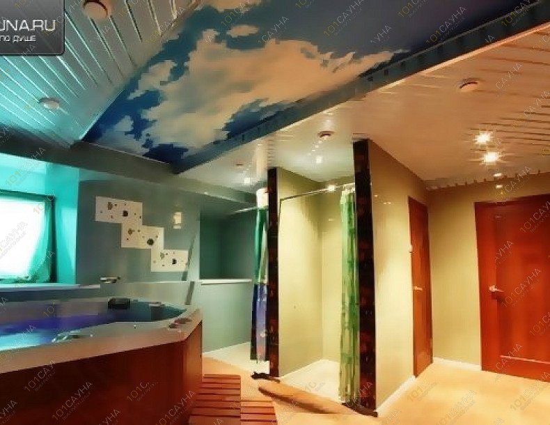 Сауна Тихое место, в Санкт-Петербурге, 14-я линия Васильевского острова, 97Б | Обливное ведро и душевая зона в сауне Тихое место | 1001sauna.com