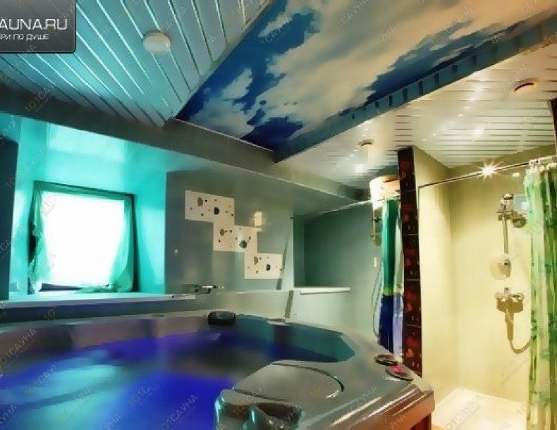 Сауна Тихое место, в Санкт-Петербурге, 14-я линия Васильевского острова, 97Б | Зона отдыха с телевизором в сауне Тихое место СПб | 1001sauna.com