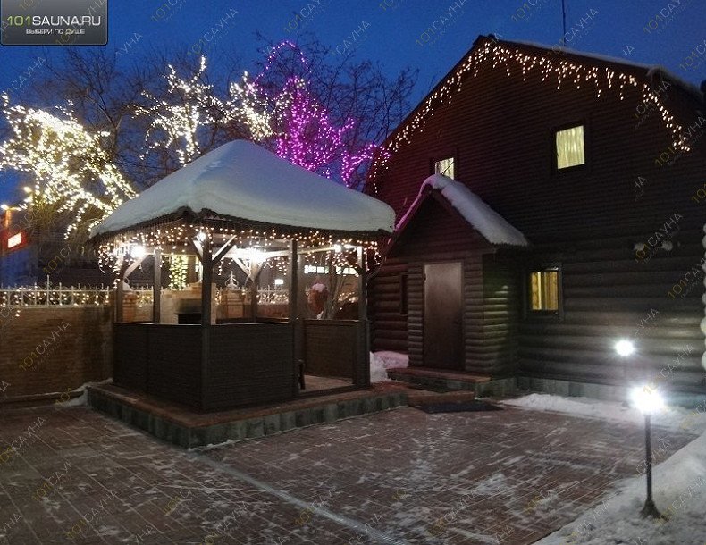 Клубный дом Наше место, в Екатеринбурге, Эскадронная, 110 | баня ночью | 1001sauna.com