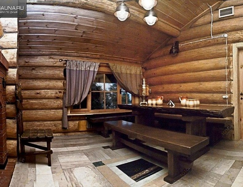 Комплекс Макаровские бани, в Санкт-Петербурге, ул. Большая Озёрная, 75 | Зона барбекю под открытым небом | 1001sauna.com