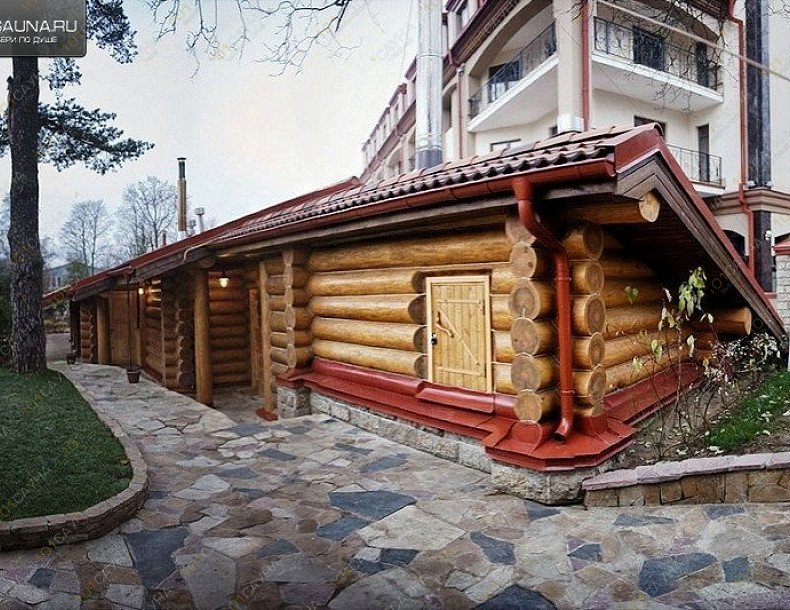 Комплекс Макаровские бани, в Санкт-Петербурге, ул. Большая Озёрная, 75 | Территория Макаровских бань в лесной зоне | 1001sauna.com