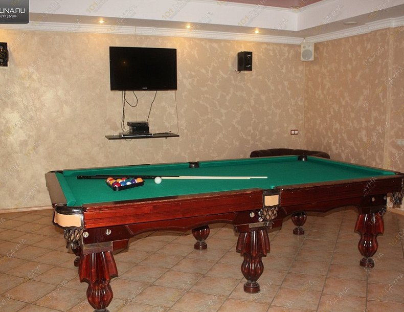 Сауна Сирена, в Орле, Светофорный переулок, 4 | Бильярд | 1001sauna.com