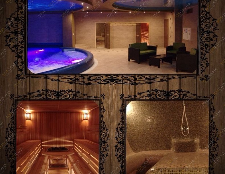 Сауна в отеле Grand Spa, в Волгограде, ул. Рокоссовского, 7 | коллаж | 1001sauna.com