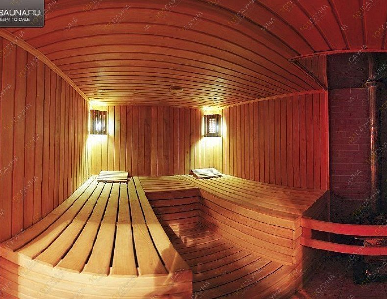 Марине, Сауна на дровах
