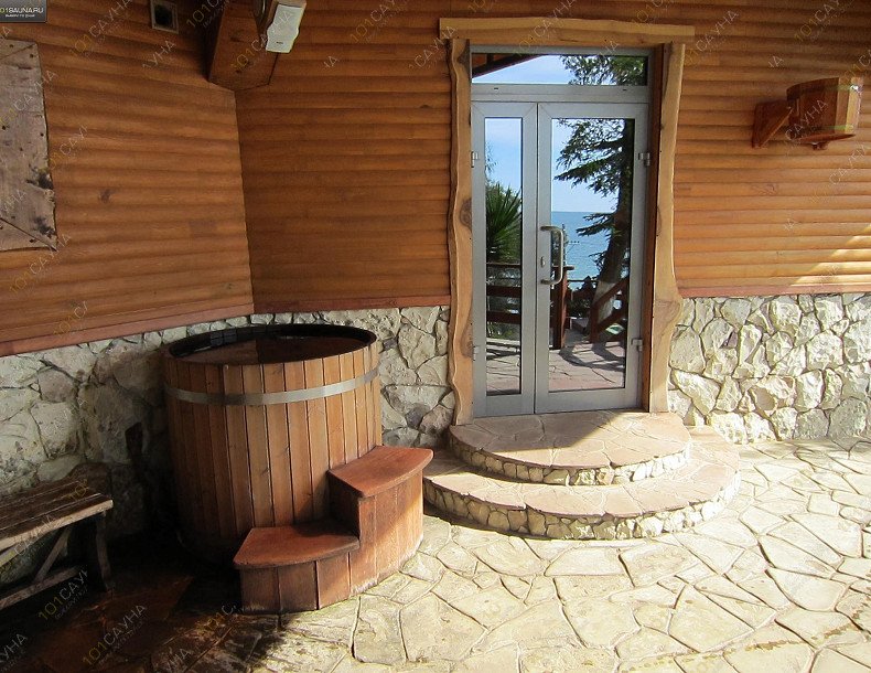 Банный комлпекс Мамайские бани, в Сочи, переулок Ландышевой, 58 | Купель, обливное ведро | 1001sauna.com