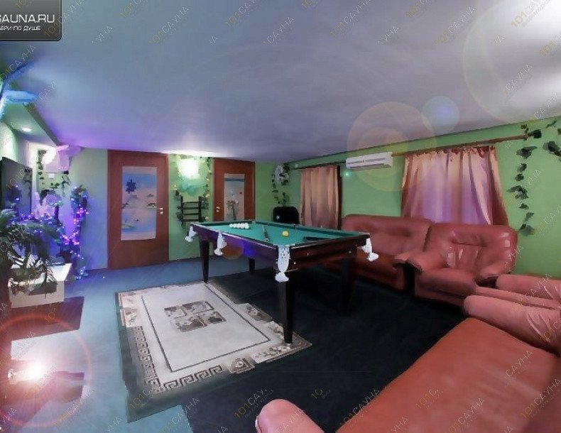 Сауна Тропикана, в Санкт-Петербурге, Курляндская, 20 | Бильярдная | 1001sauna.com