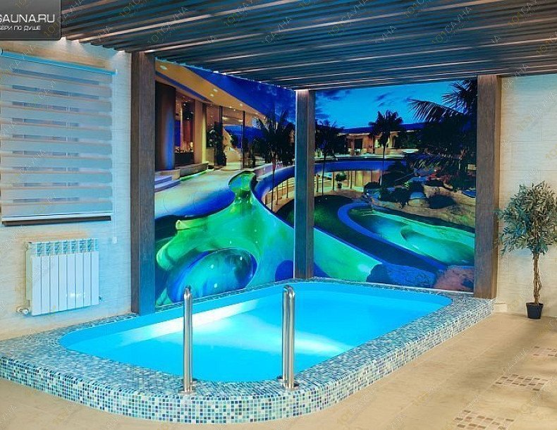 Сауна в отеле ХО, в Новосибирске, Новосибирск, Переездная (Заельцовский), 77 | Малый бассейн | 1001sauna.com