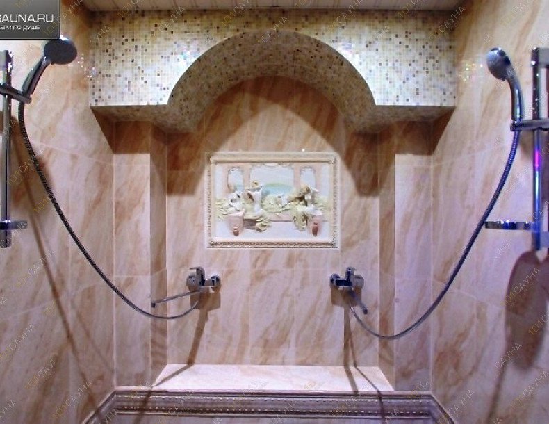 Сауна R-66, в Санкт-Петербурге, Руставели, дом 66, литера В | Сауна R-66 — вход и холл сауны на Руставели | 1001sauna.com