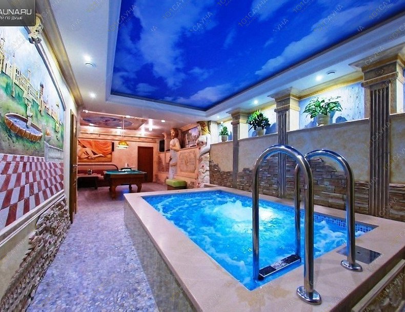 Сауна R-66, в Санкт-Петербурге, Руставели, дом 66, литера В | Сауна R-66 — комната отдыха Большого люкса | 1001sauna.com