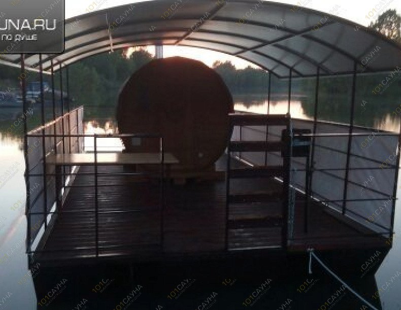 Кедровая баня На понтоне, в Новокузнецке, Пойменное шоссе, 23 | Кедровая | 1001sauna.com
