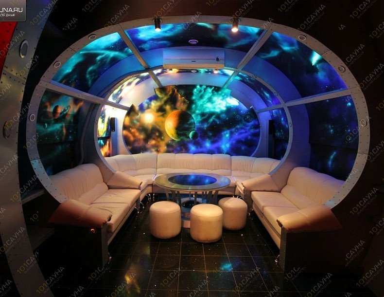 Сауна Багира, в Красноярске, Транзитная, 56 | комната отдыха, космос | 1001sauna.com