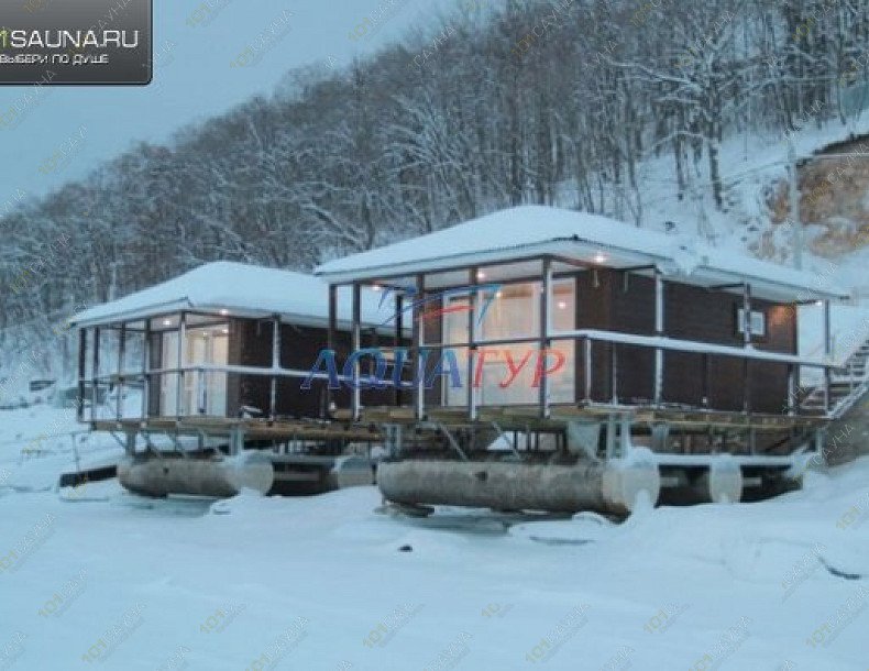 Баня на берегу Волги, в Самаре, Берег реки Волга 9 просека (9-я просека, Барбошина поляна, 54) | Вид с воды | 1001sauna.com