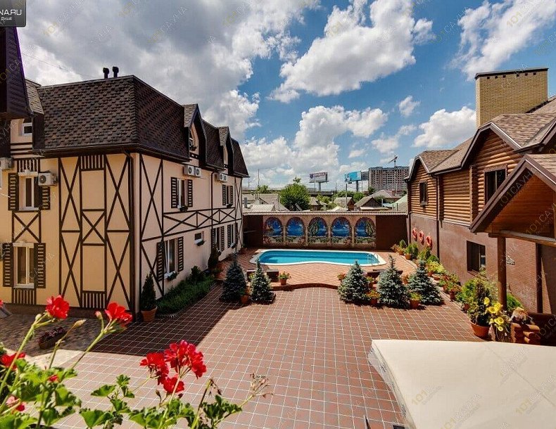 Банный комплекс Андрюковские бани, в Краснодаре, улица Тихорецкая, 47 | Открытый бассей | 1001sauna.com