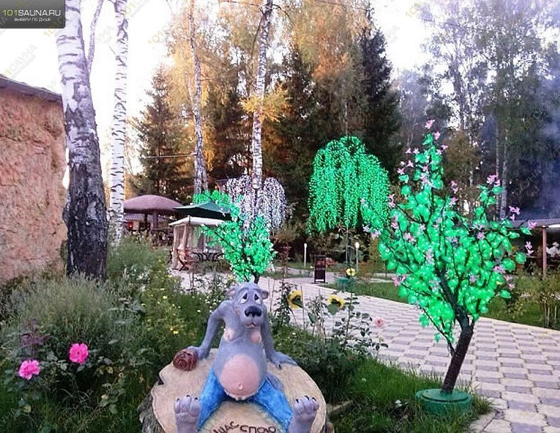 База отдыха Оазис в лесу, в Москве, Каширское шоссе, 63 км | 42 | 1001sauna.com