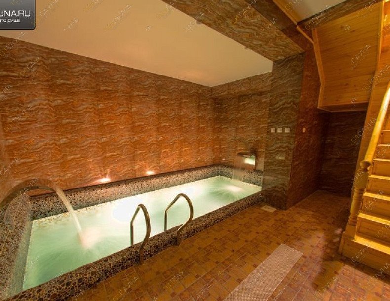 Русские бани На Перегонной 1, в Орске, Перегонная, 1 | Берлога. Фото: бассейн | 1001sauna.com