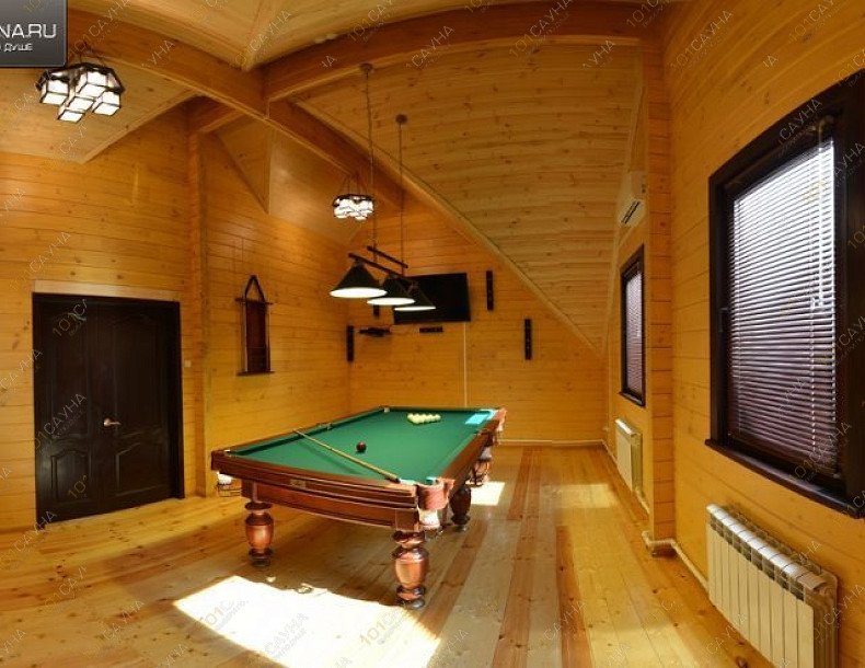 Русские бани На Перегонной 1, в Орске, Перегонная, 1 | Берлога. Фото: бильярд | 1001sauna.com