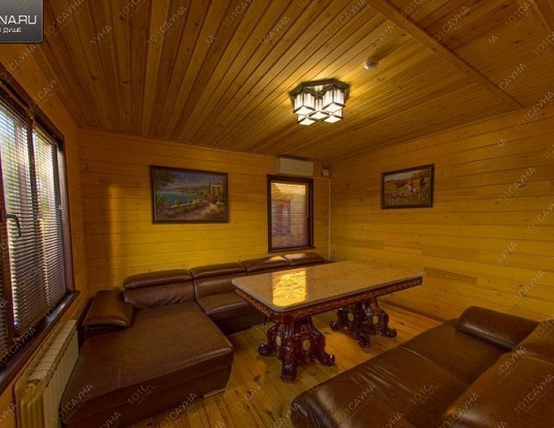 Русские бани На Перегонной 1, в Орске, Перегонная, 1 | Берлога. Фото: зона отдыха | 1001sauna.com