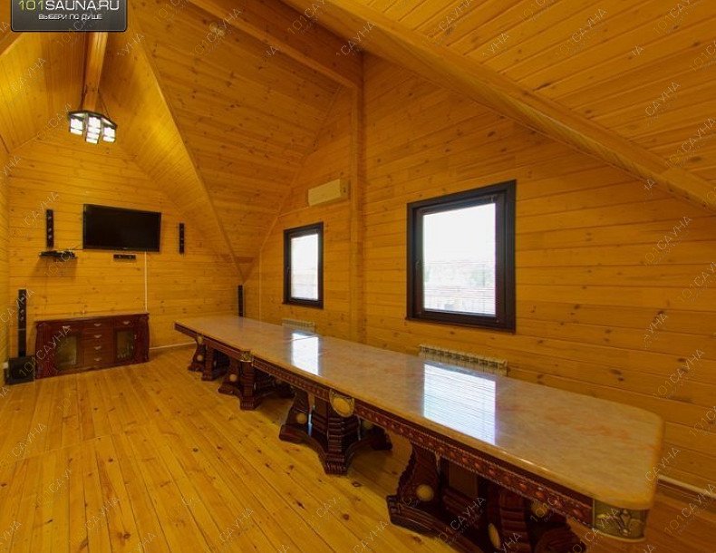 Русские бани На Перегонной 1, в Орске, Перегонная, 1 | Дом Охотника. Фото: зона отдыха | 1001sauna.com