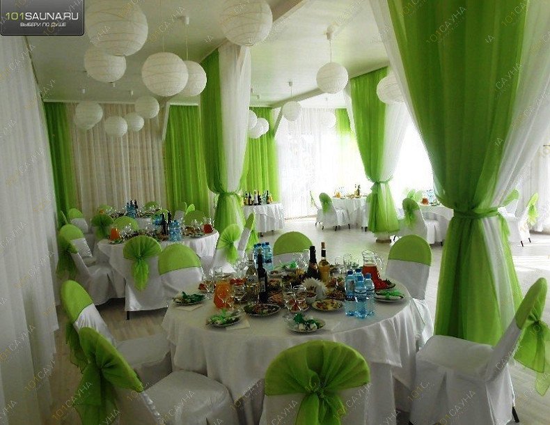 Комплекс отдыха Кривцово, в Твери, дер. Кривцово, д. 2А (1 км от трассы Москва - Санкт-Петербург.) | Банкетный зал. Фото: 28 | 1001sauna.com