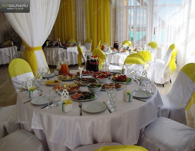 Комплекс отдыха Кривцово, в Твери, дер. Кривцово, д. 2А (1 км от трассы Москва - Санкт-Петербург.) | Банкетный зал. Фото: 32 | 1001sauna.com