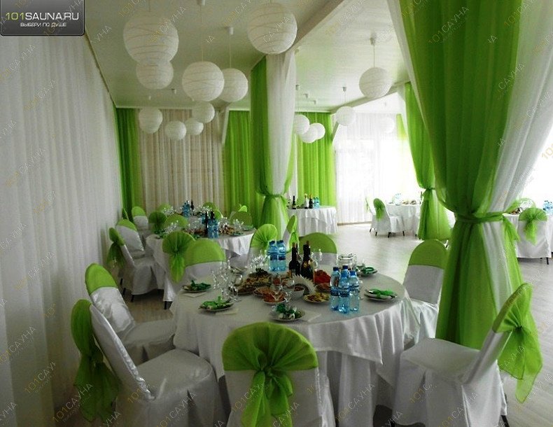 Комплекс отдыха Кривцово, в Твери, дер. Кривцово, д. 2А (1 км от трассы Москва - Санкт-Петербург.) | Банкетный зал. Фото: 34 | 1001sauna.com