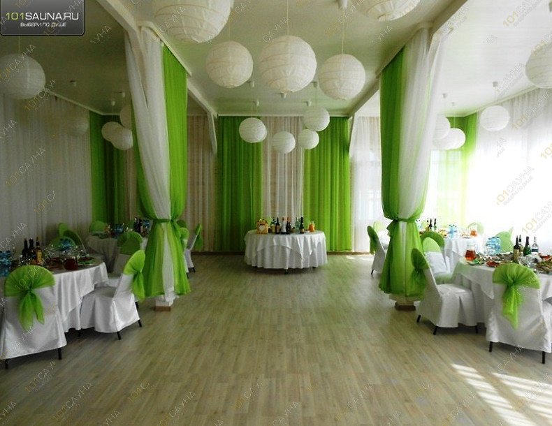 Комплекс отдыха Кривцово, в Твери, дер. Кривцово, д. 2А (1 км от трассы Москва - Санкт-Петербург.) | Банкетный зал. Фото: 35 | 1001sauna.com