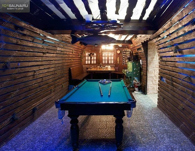 Сауна Брызги На Ладожской 2/37, в Москве, Ладожская улица, 2/37 | Зал "Пиратский корабль" | 1001sauna.com