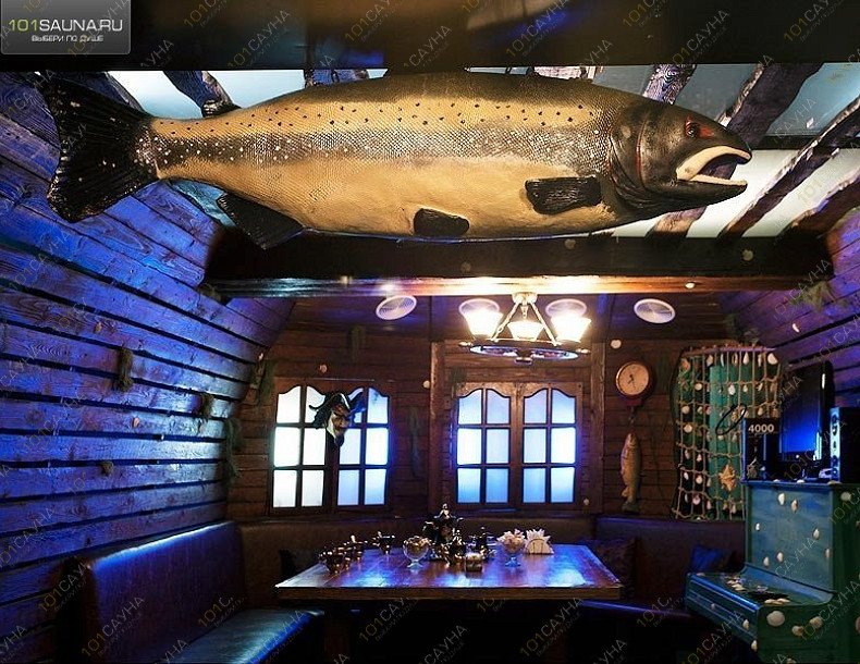 Сауна Брызги На Ладожской 2/37, в Москве, Ладожская улица, 2/37 | Зал "Пиратский корабль" | 1001sauna.com